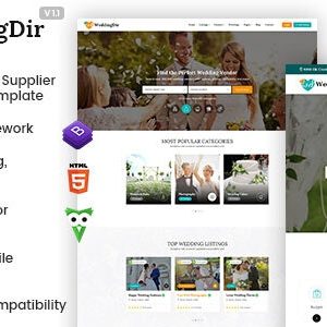 WeddingDir Template